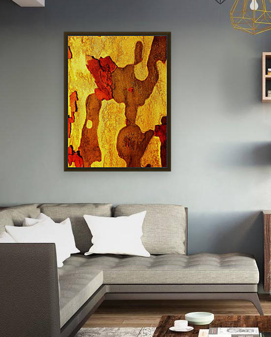 Aussie Gum Tree Bark - 21 by Lexa Harpell