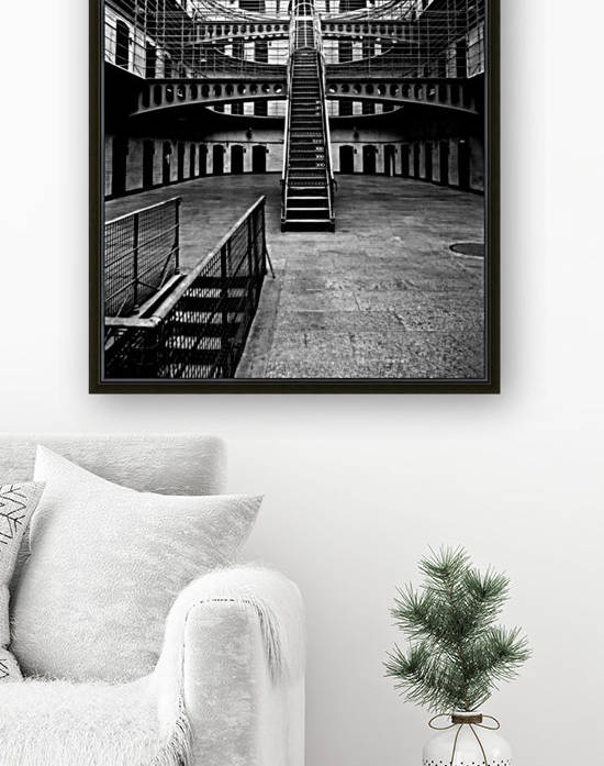 Kilmainham Gaol Dublin in B&W by Lexa Harpell