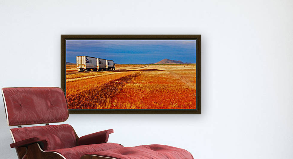 Road Train to Somewhere by Lexa Harpell