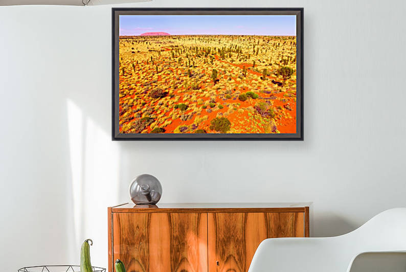Dunes Aerial  - to Uluru by Lexa Harpell