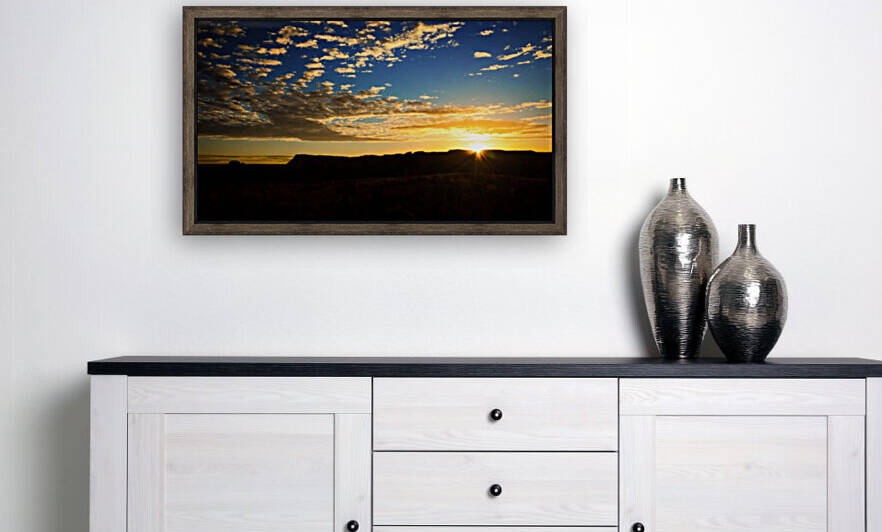 Dramatic Sunrise on Kings Canyon by Lexa Harpell