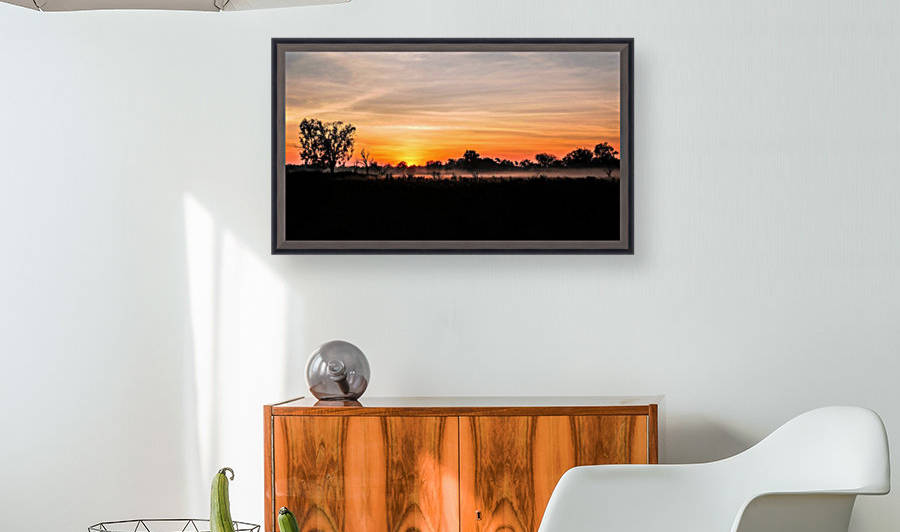 Winter Sunrise in the Outback by Lexa Harpell