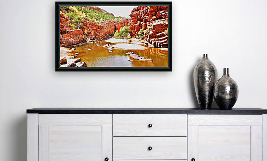 Waterhole - Ormiston Gorge by Lexa Harpell