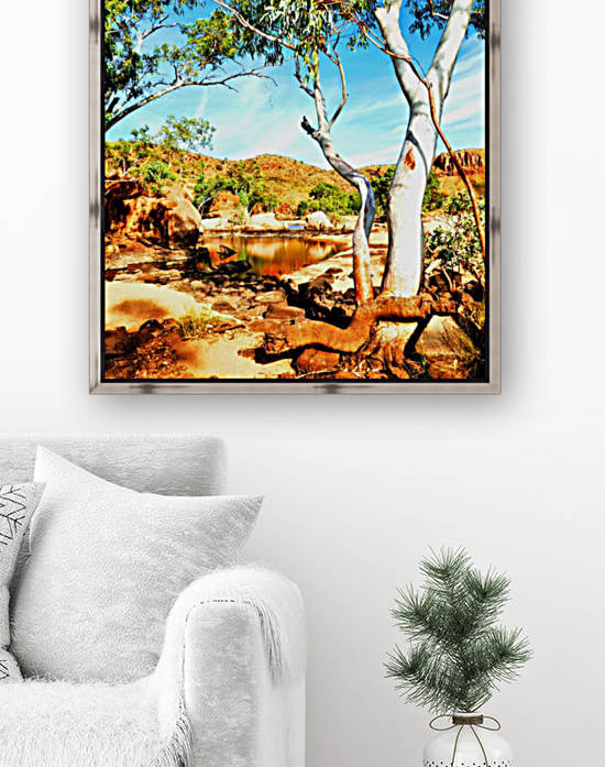 Ghost Gum - Central Australia by Lexa Harpell
