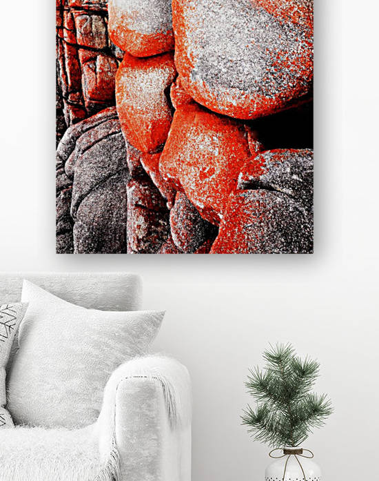Australia Rocks - Abstract 41 by Lexa Harpell