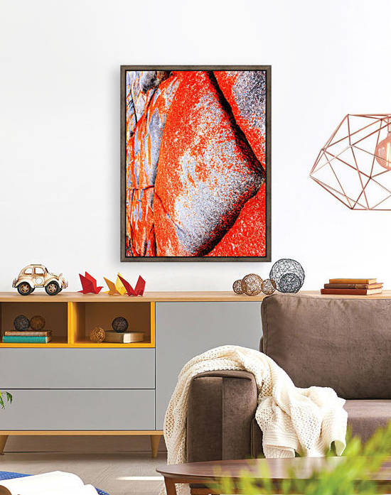 Australia Rocks - Abstract 42 by Lexa Harpell