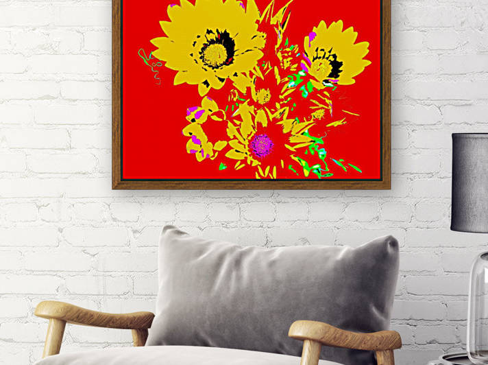 Rainbow Flower - Red by Lexa Harpell