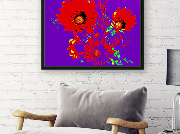 Rainbow Flower - Purple by Lexa Harpell