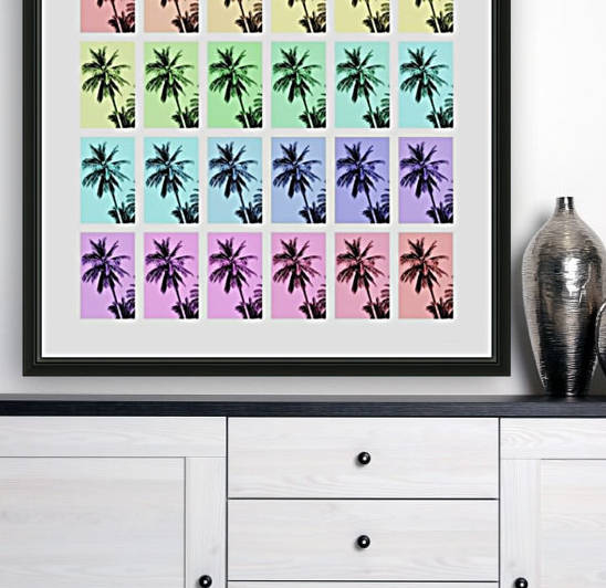 Palm Tree Collage 3 by Lexa Harpell