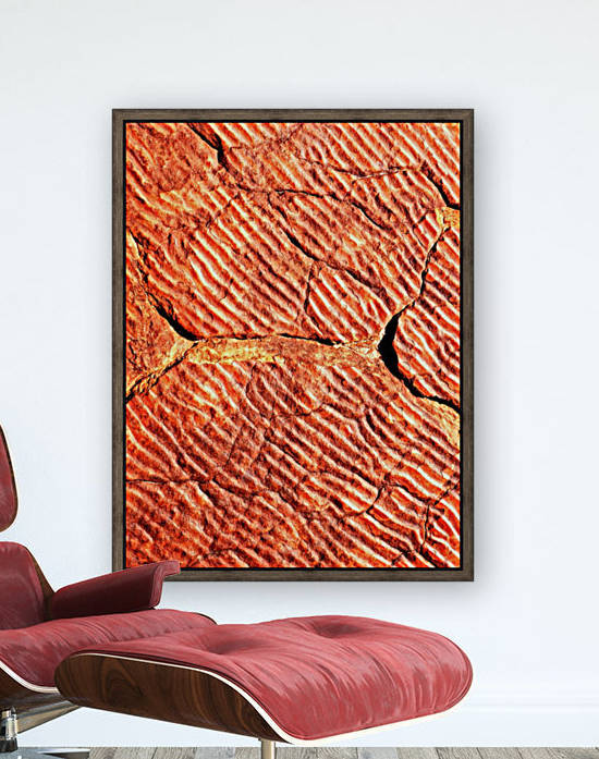 Australia Rocks - Abstract 48 by Lexa Harpell