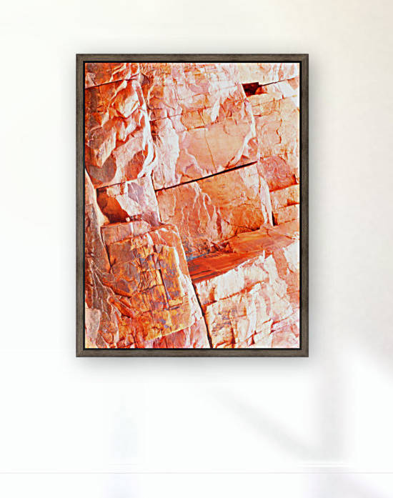 Australia Rocks - Abstract 50 by Lexa Harpell