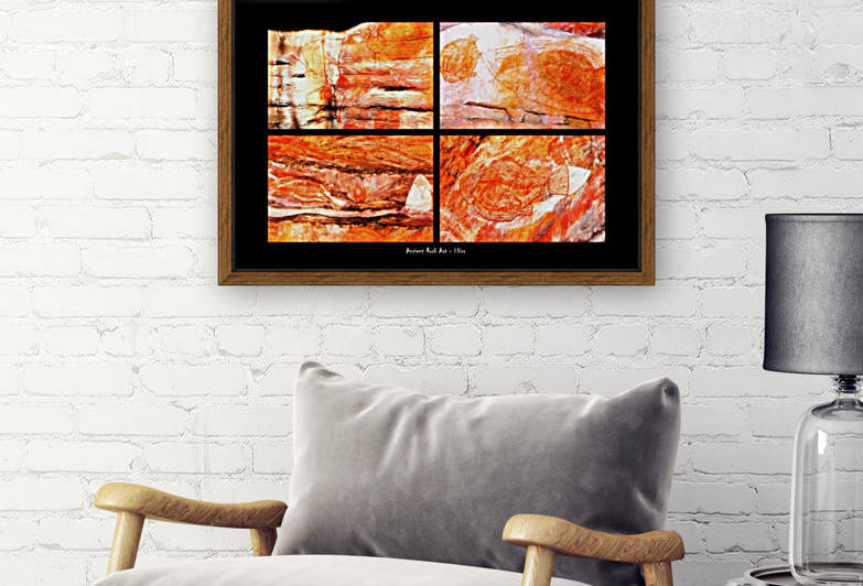 Ancient Rock Art  - 3 by Lexa Harpell
