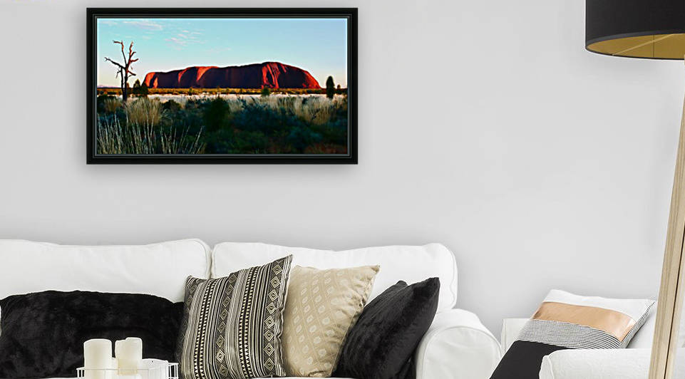 Uluru at Dawn - 2 by Lexa Harpell