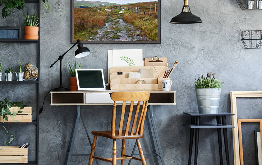 Path to Malin Beg in Autumn by Lexa Harpell