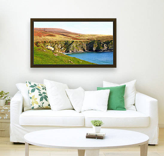 Cliff Posing - Country Donegal by Lexa Harpell