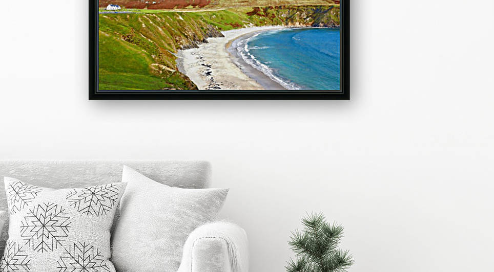 House on the Cliff - Silver Strand Beach by Lexa Harpell