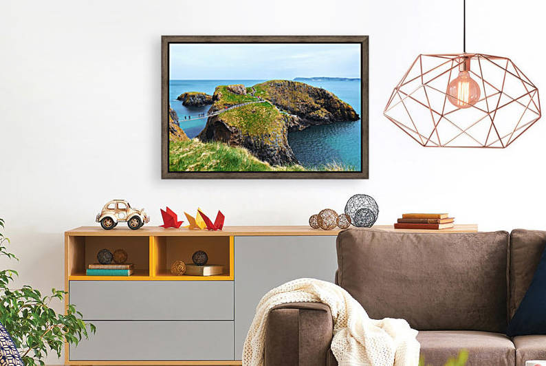 Carrick-a-Rede Rope Bridge Northern Ireland by Lexa Harpell