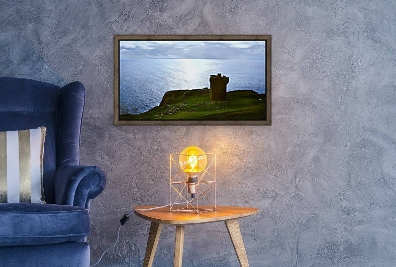 Napoleonic-era Signal Tower at Twilight by Lexa Harpell