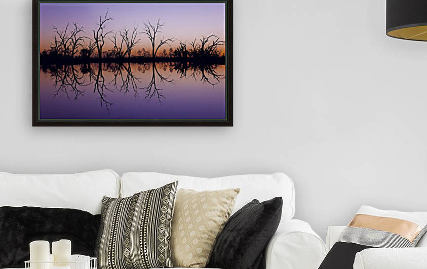 Sunset Reflection on Pamamaroo by Lexa Harpell