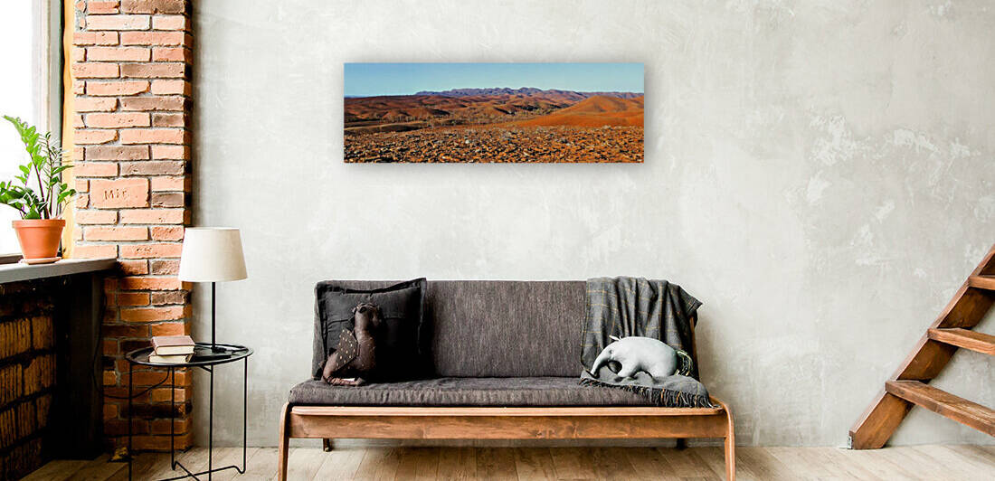 Colour Folds - Flinders Ranges by Lexa Harpell