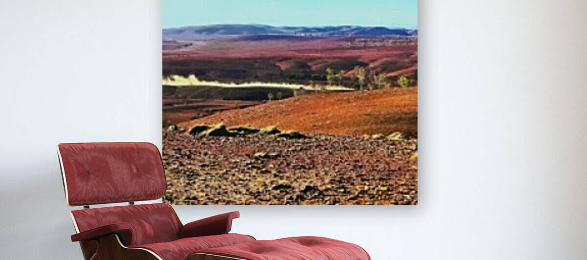 Kicking up Dust - Flinders Ranges by Lexa Harpell