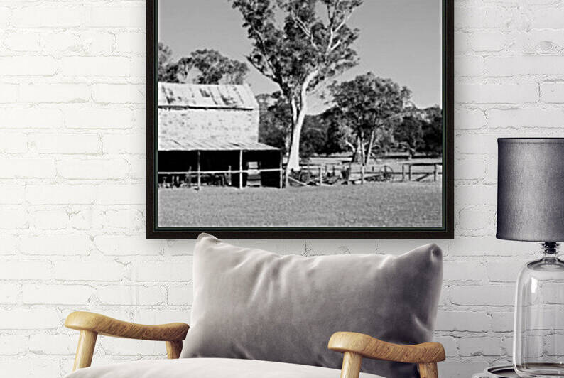Old Wilpena Station 1 BW by Lexa Harpell