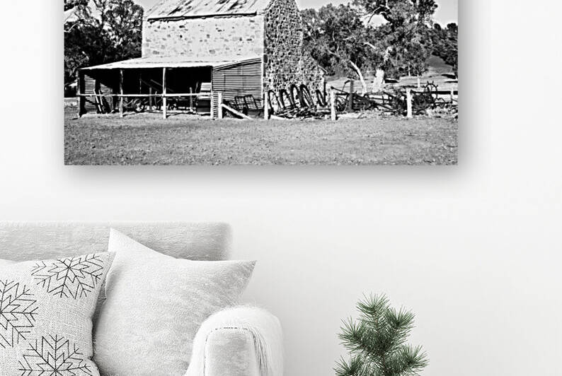 Old Wilpena Station 4 BW  by Lexa Harpell