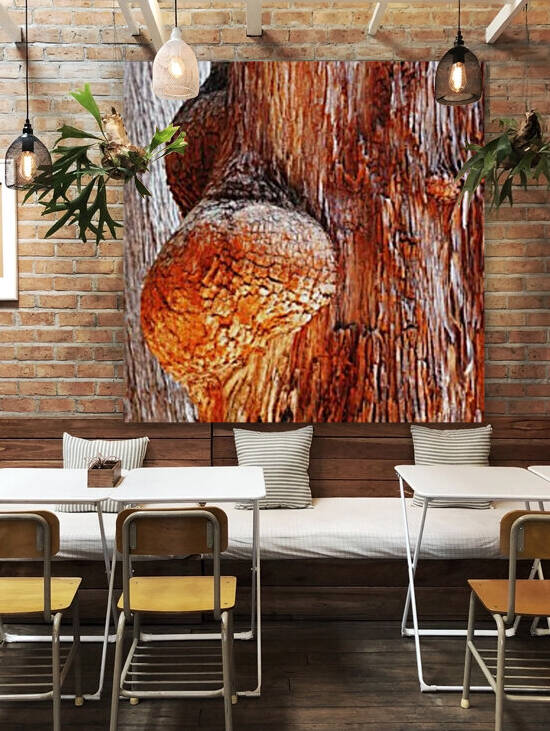 Aussie Alpine Tree Bark 2 by Lexa Harpell