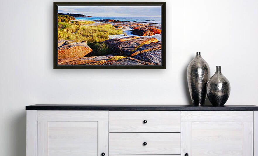 Sunrise on Bay of Fires by Lexa Harpell