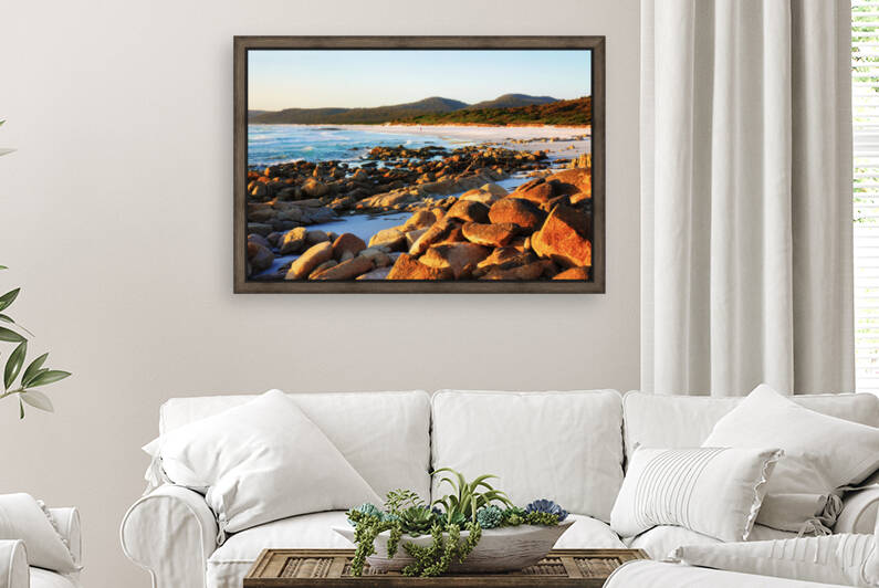 Sunrise on Friendly Beachs - Tasmania by Lexa Harpell