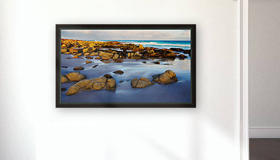 Sunset over Friendly Beaches - Tasmania by Lexa Harpell