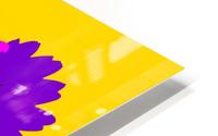 Rainbow Flower - Yellow HD Metal print