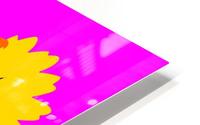 Rainbow Flower - Pink HD Metal print