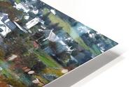 Taking a Walk Through Town HD Metal print