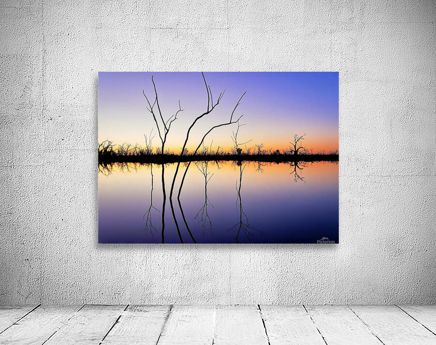 Sunset Reflections Wall Preview