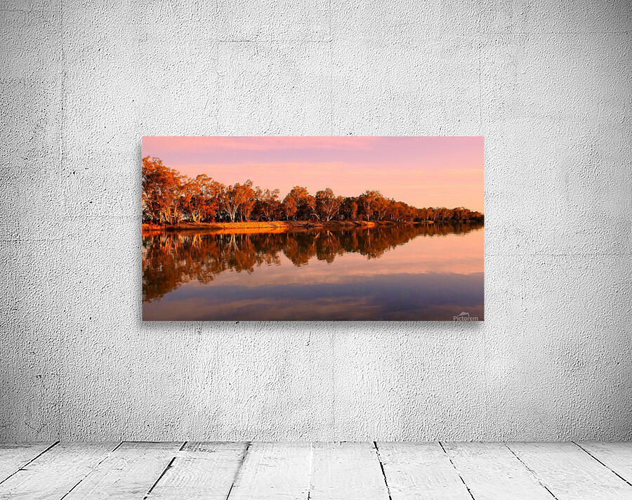 Sunset on the Murray River Wall Preview