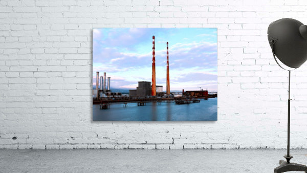 Dublins Poolbeg Chimneys Wall Preview