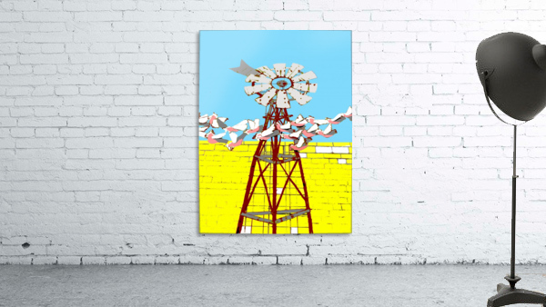Windmill and Galahs Wall Preview