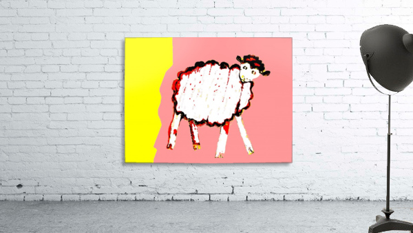 Little Aussie Sheep - Pink Wall Preview