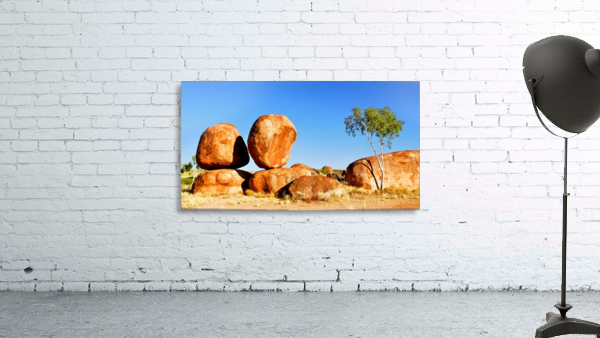 Balancing Act - Devils Marbles Wall Preview