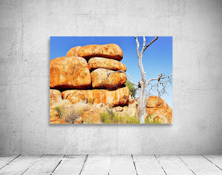 Stacked Up - Devils Marbles Wall Preview