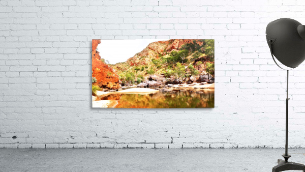 Crossing the River - Ormiston Gorge Wall Preview