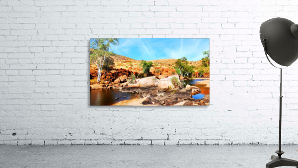 By the River - Ormiston Gorge Wall Preview