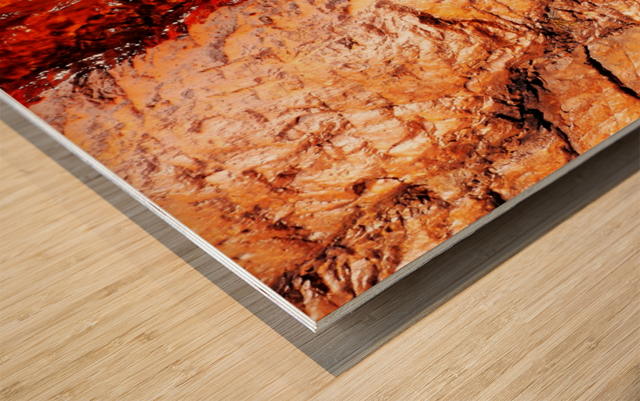 Australia Rocks - Abstract 28 Wood print