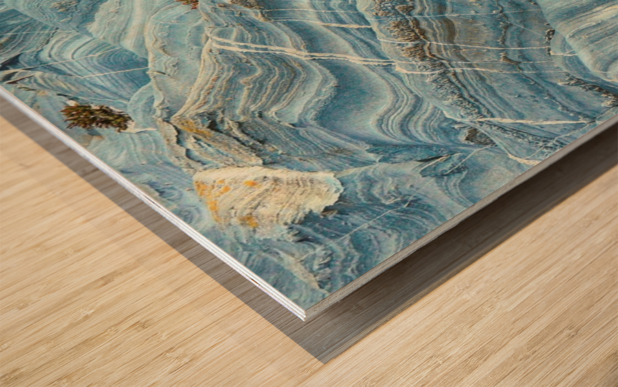 Australia Rocks - Abstract 39 Wood print