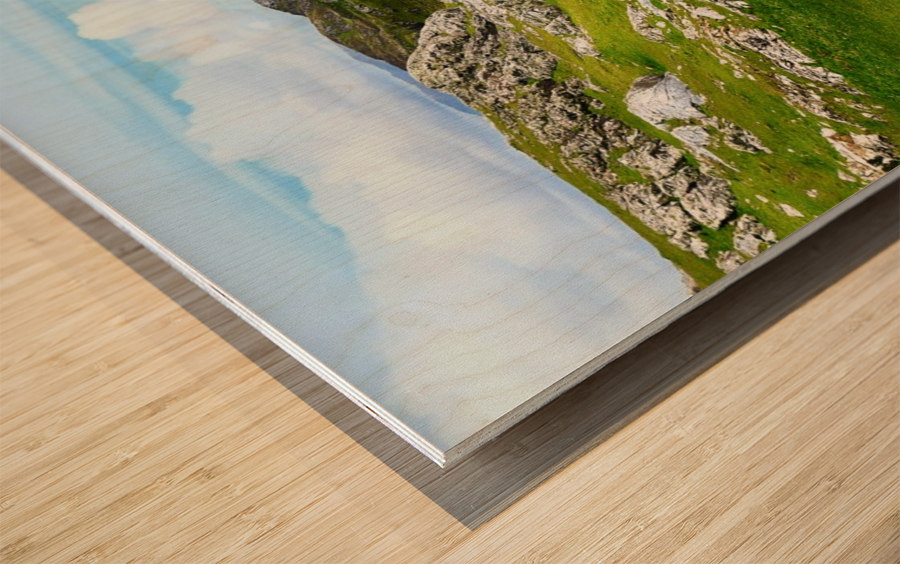 Donegal Coastline Wood print