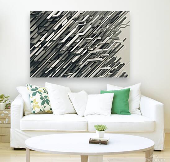 A captivating abstract artwork featuring a dynami by Mitica Mihaila