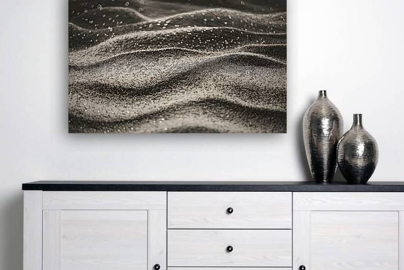 A captivating black and white photograph featurin by Mitica Mihaila