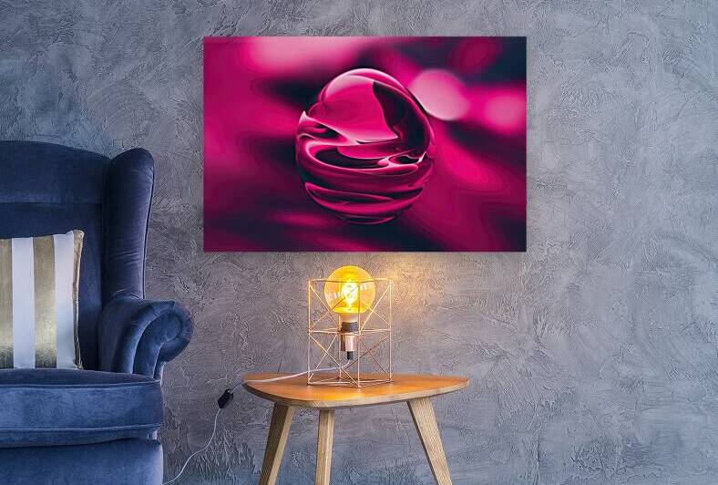 A mesmerizing abstract piece of digital art featu by Mitica Mihaila