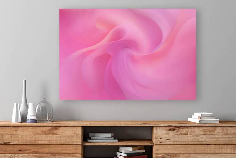A stunning gradient of pink hues 2 by Mitica Mihaila